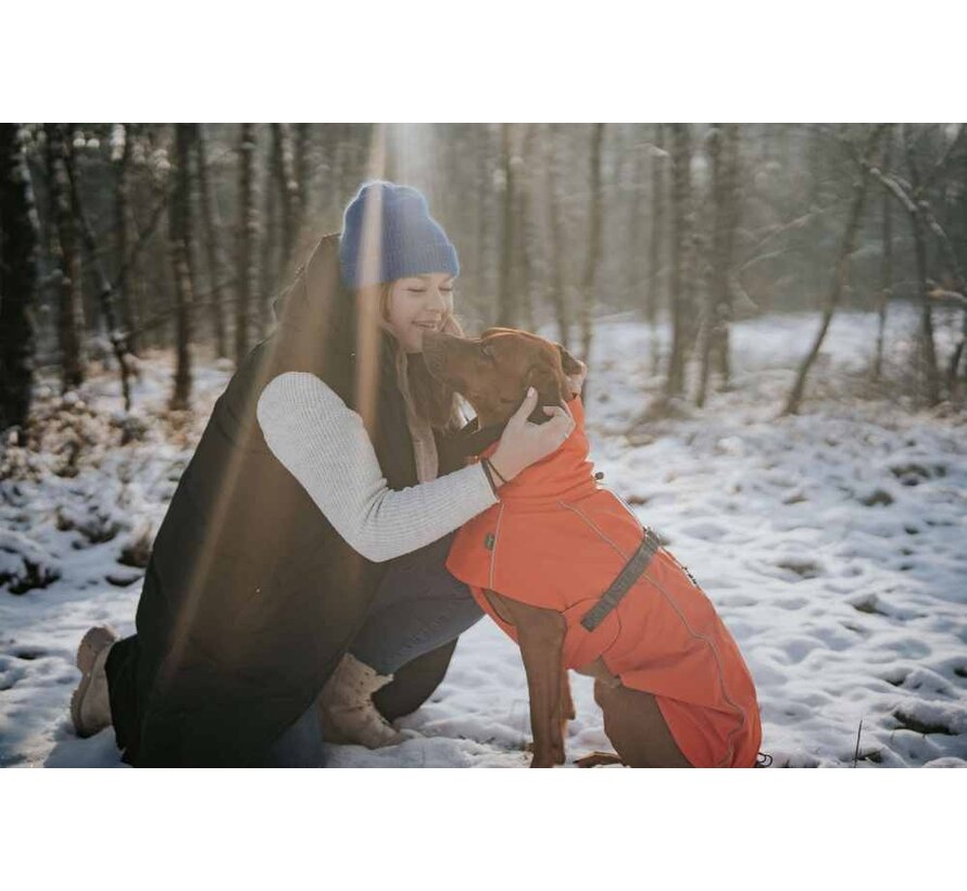 Hunter Dog Coat Nordby Orange Petsonline