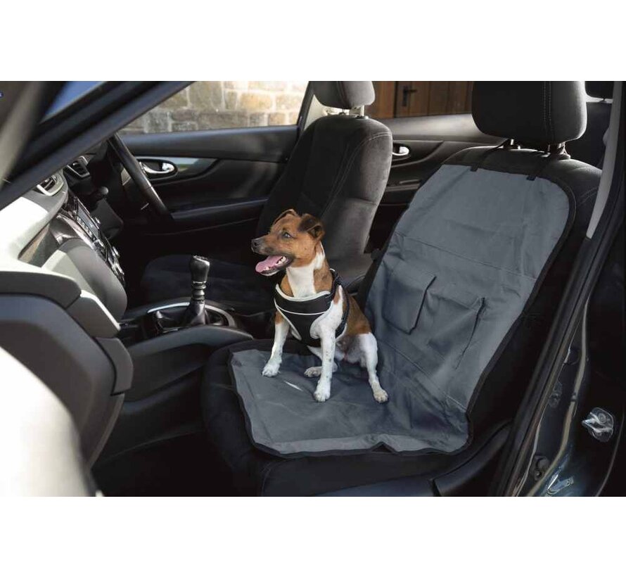 Dog Blanket for the front seat Grey