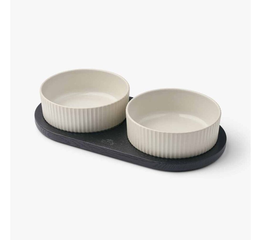 Kronborg Food Bar Off White & Black