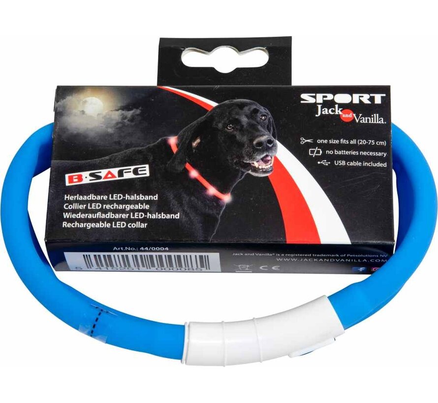 LED Dog Collar Blue