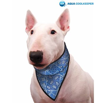 Aqua Coolkeeper Koel Bandana Hond Blue Western