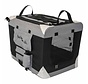 Foldable Dog Travel Crate Grey