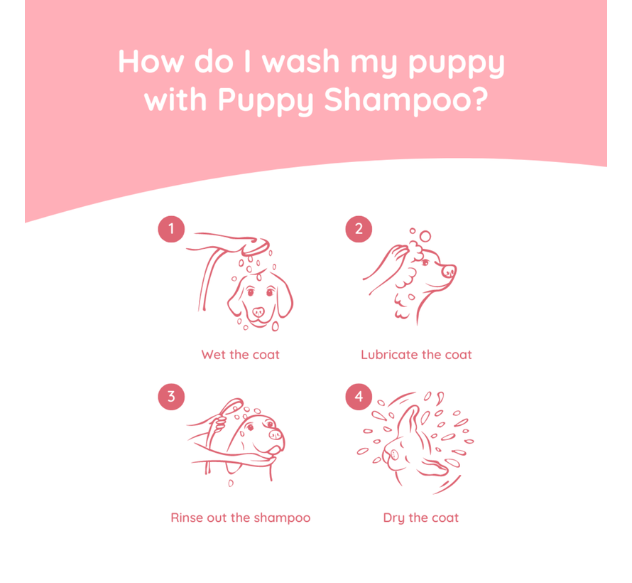 Dog Shampoo Puppy Care Set