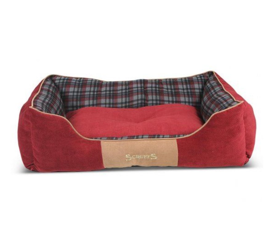 Dog Bed Highland Red