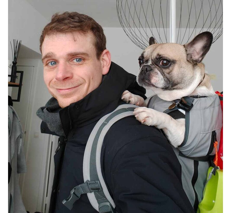 Dog Carrier Backpack Urban 3 Concrete