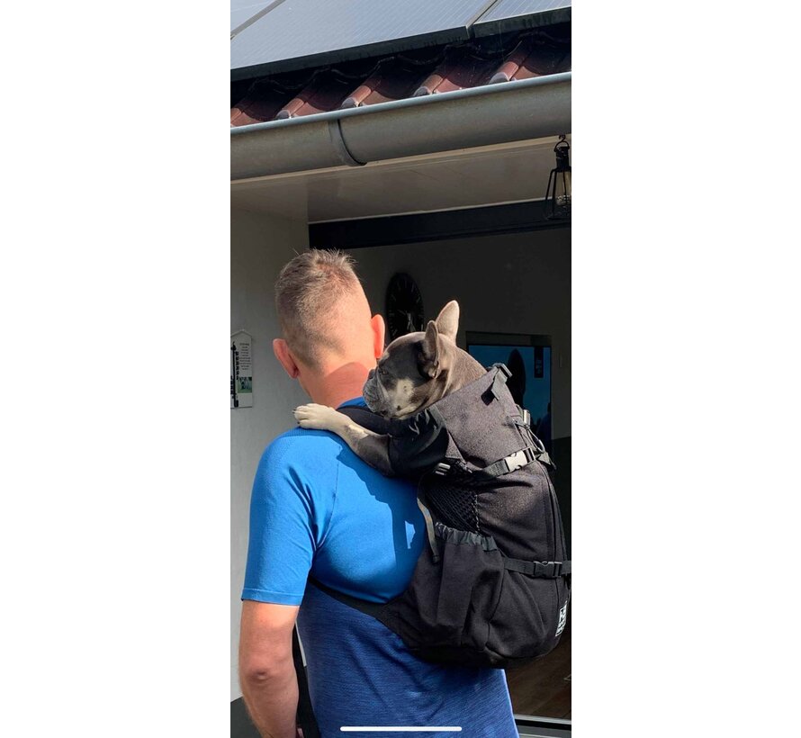 Dog Carrier Backpack Air Black 2