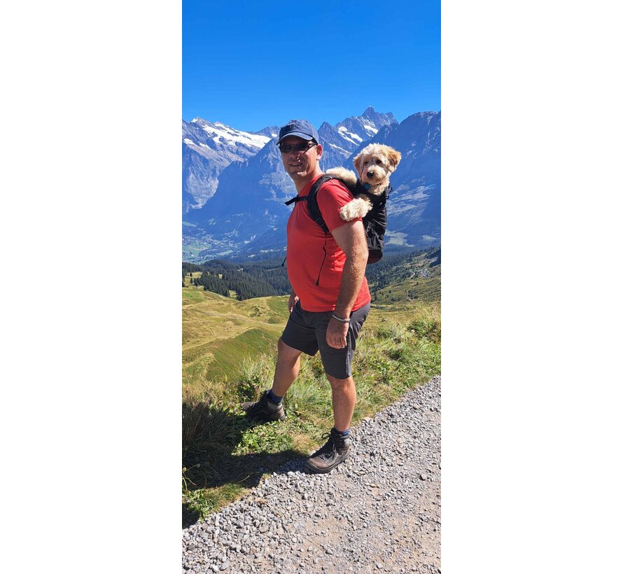 Dog Carrier Backpack Plus Black 2