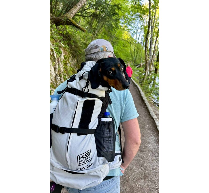 Dog Carrier Backpack Knavigate Grey
