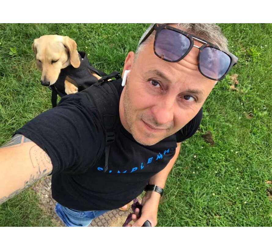 Dog Carrier Backpack Air Black 2