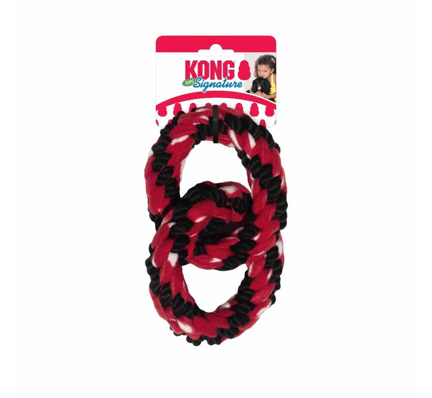 Dog Toy Signature Rope Double Ring