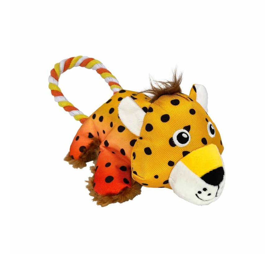 Dog Toy Cozie Tuggz Cheetah