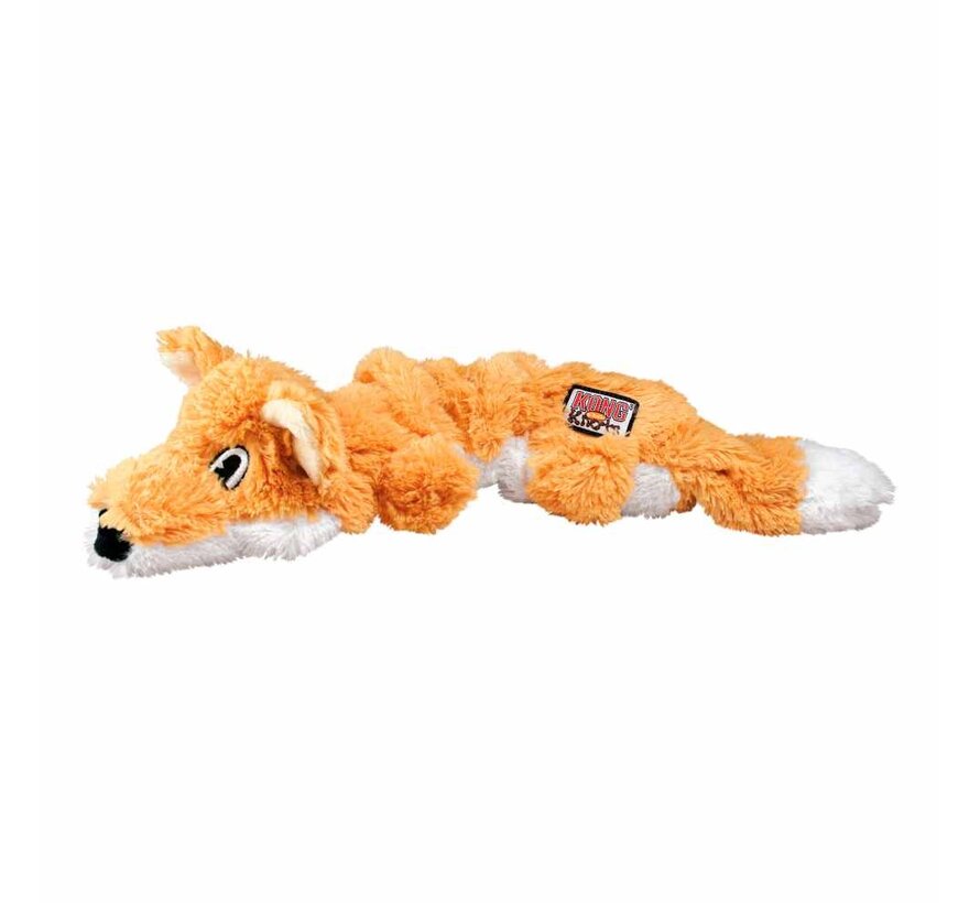 Dog Toy Scrunch Knots Fox