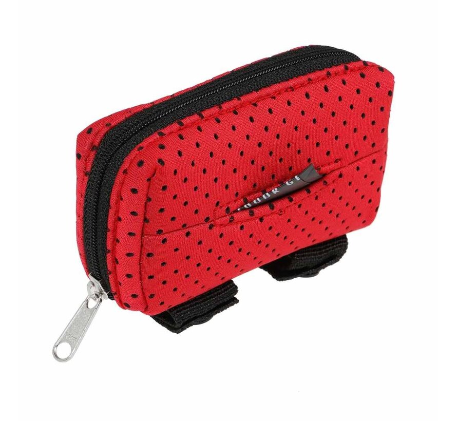 Poop Bag Holder Walkie Pouch Neosport Red