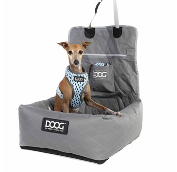 DOOG Dog Car Seat Grey