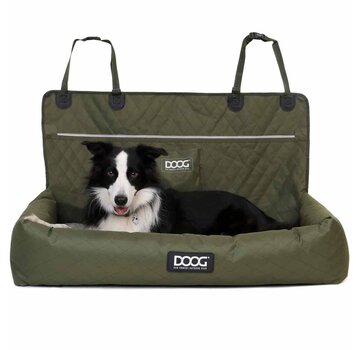 DOOG Honden Autostoel Groen Large