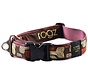 Dog Collar Fancy Dress Mocha Bone (Set)
