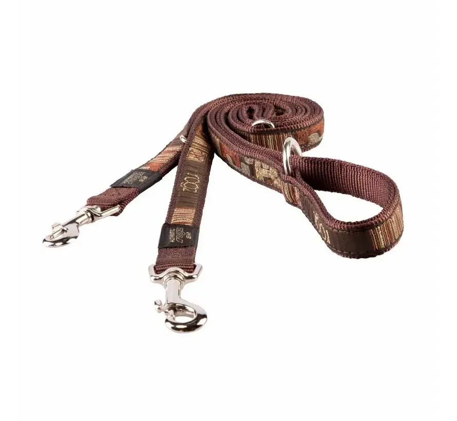 Dog Collar Fancy Dress Mocha Bone (Set)