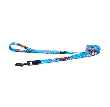 Rogz Dog Leash Fusion Comic Blue