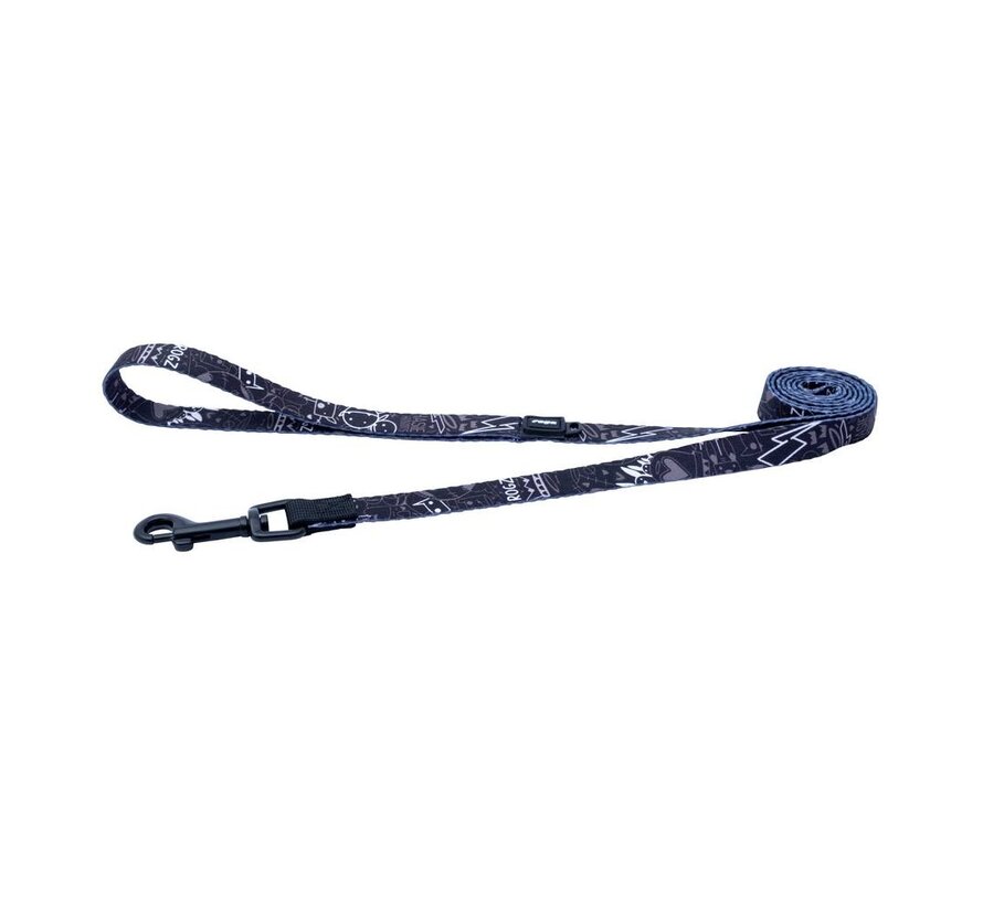 Dog Leash Fusion Midnicght Black