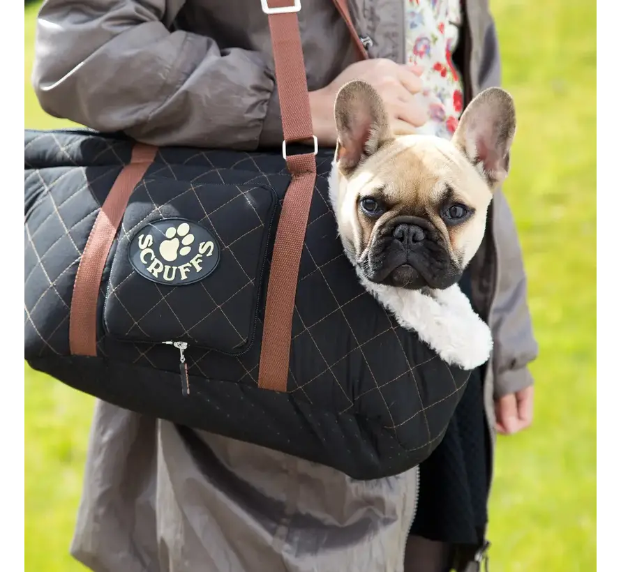 Wilton Shoulder Dog Carrier Black