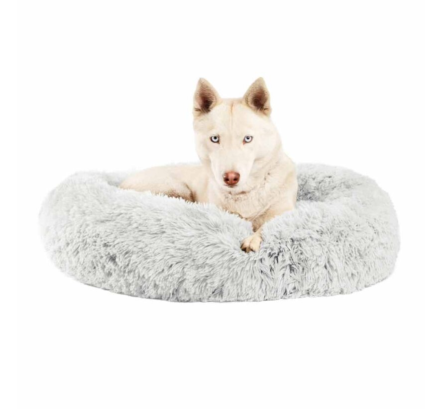 Dog Bed Donut Shag Frost