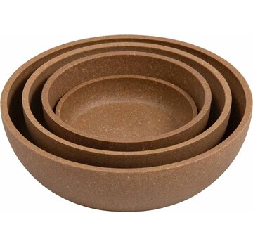 Jack and Vanilla Voerbak of Drinkbak Bon Appetit Bamboe Beige