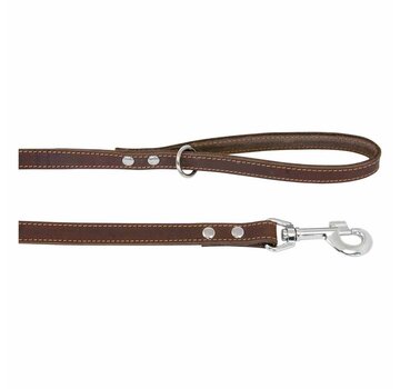 Jack and Vanilla Dog Leash Greased Leather Brown