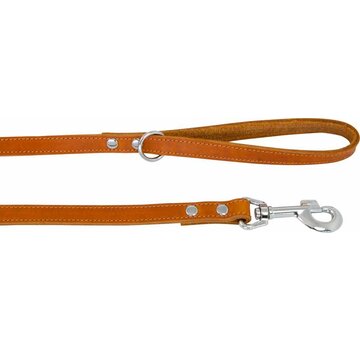 Jack and Vanilla Dog Leash Greased Leather Cognac
