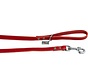 Dog Leash Greased Leather Red