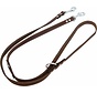 Adjustable Dog Leash Greased Leather Brown