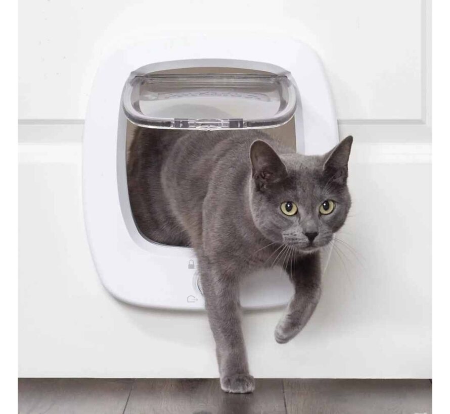 Cat flap for large cats