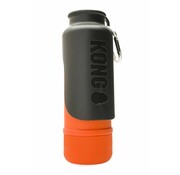 Kong Isolerende Hondenwaterfles met Drinkbakje Oranje