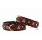 Hondenhalsband Herzilein Bordeaux