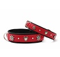 Dog Collar Herzilein Red