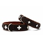 Hondenhalsband Swiss Bruin