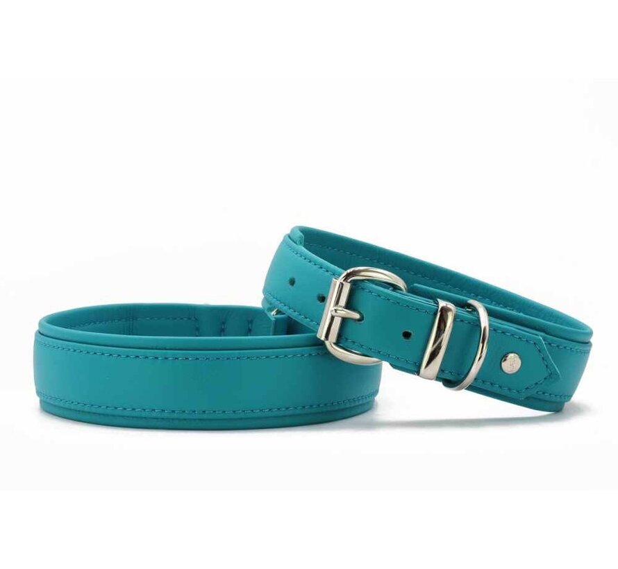 Dog Collar Classic Soft Holi Turquoise