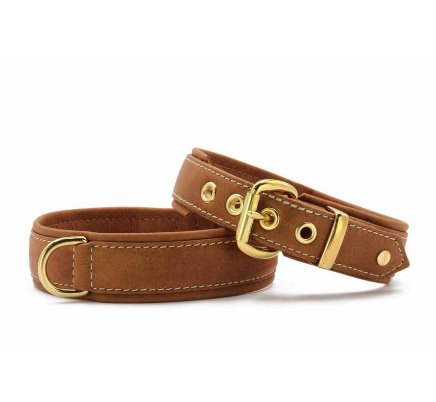 Hondenhalsband Old English Brandy