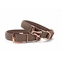 Dog Collar Click Closure Taupe