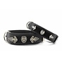 Dog Collar Kairo Black Silver