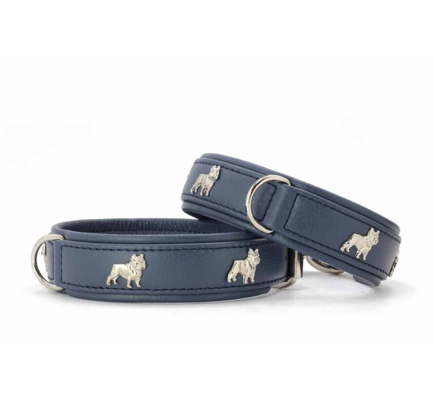 Hondenhalsband Franse Bulldog Jeans
