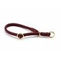 Retrieverhalsband voor de hond Bordeaux / Goud