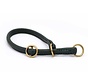Retriever Dog Collar Green / Gold