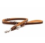 Dog Leash Classic Premium Mocha Corn Yellow Silver