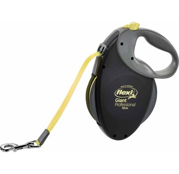 Flexi Retractable Leash Giant Tape Black
