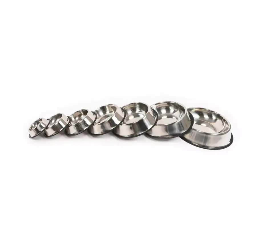 Drinkbak of Voerbak Roestvrij Staal Crox