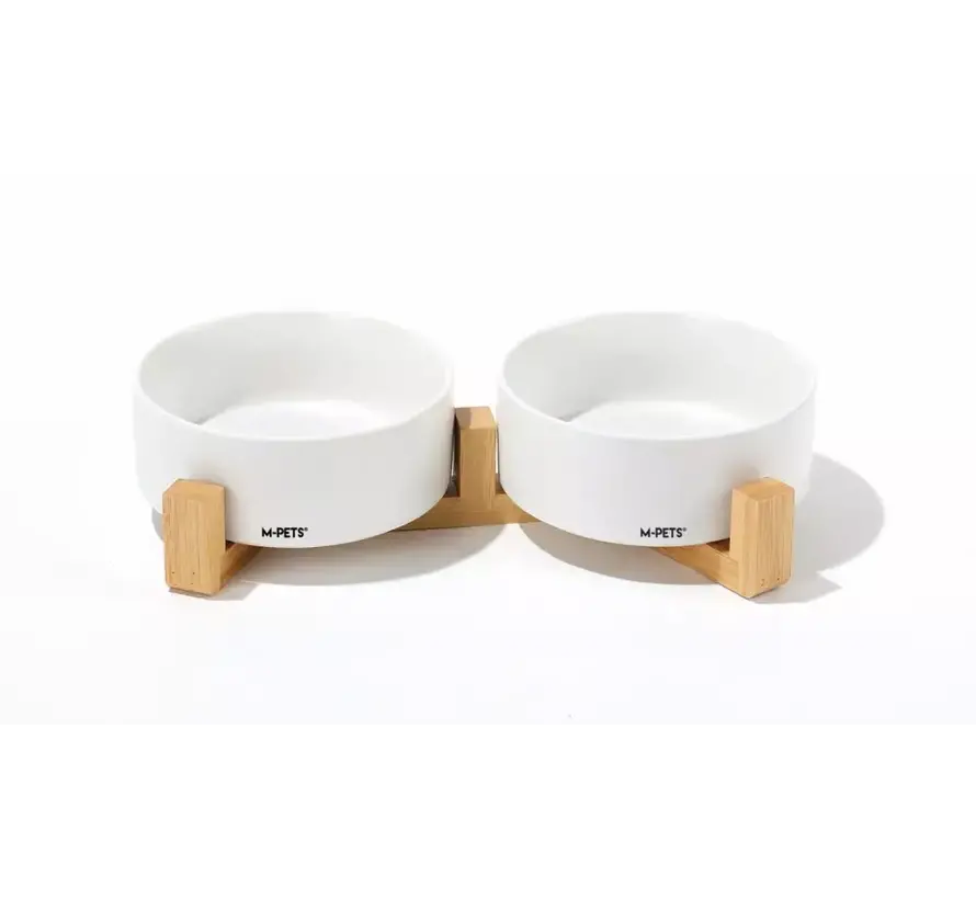 Drinkbak en Voerbak Opera Wit