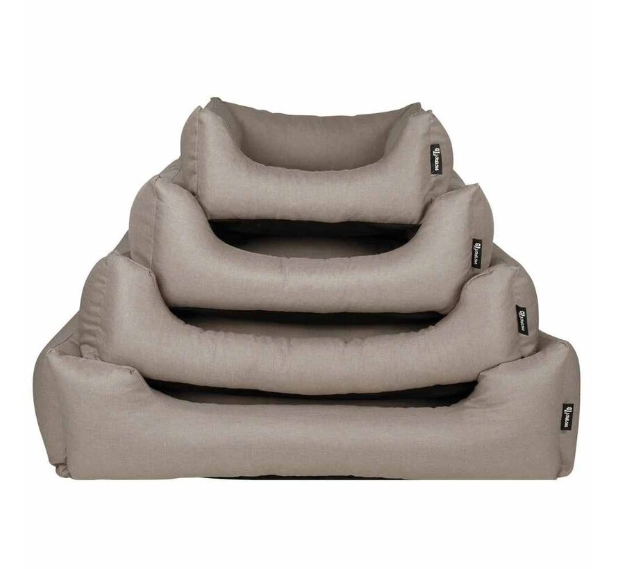 Dog Bed Box Bed Taupe