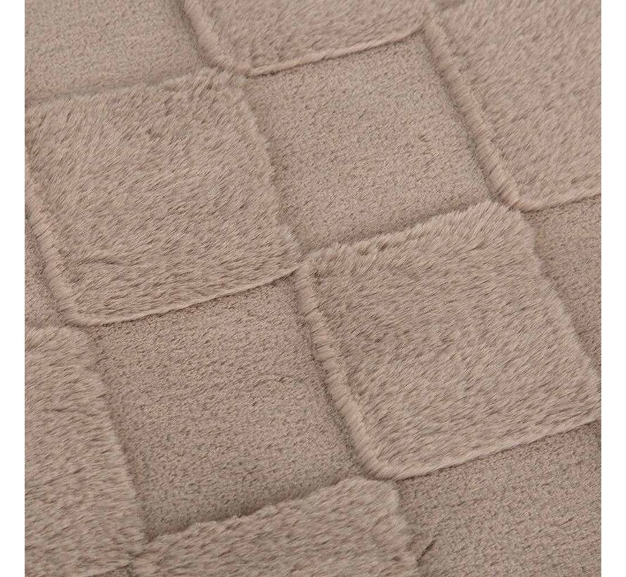 Orthopedic Dog Cushion Oxford Silver