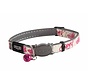 Kattenhalsband GlowCat Pink Butterflies