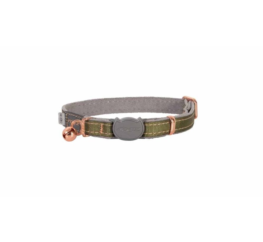 Kattenhalsband Urbancat Olive Twist